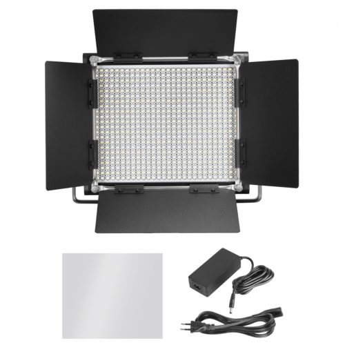 Neewer 2 Pieces Dimmable Bi-color 660 LED Video Light and Stand